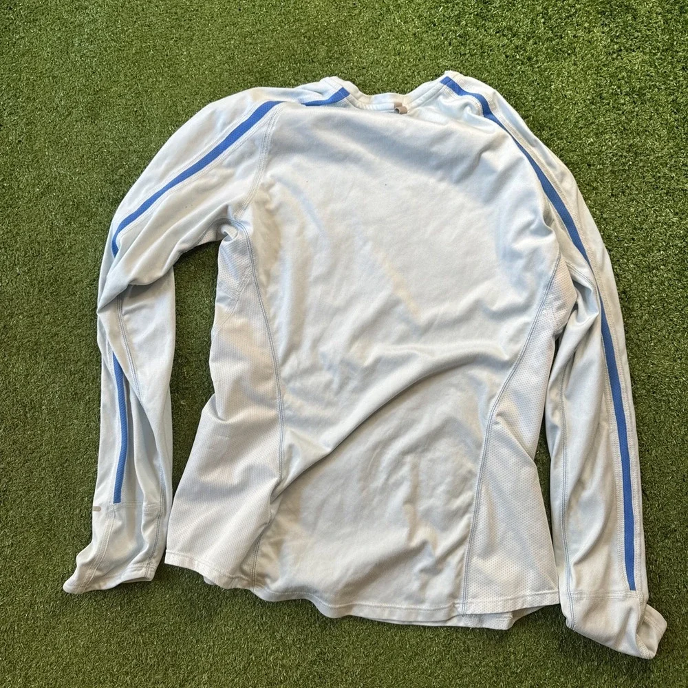 Nike Dri-Fit Purple Crewneck Long Sleeve‎ Athletic Tee Shirt Medium Polyester